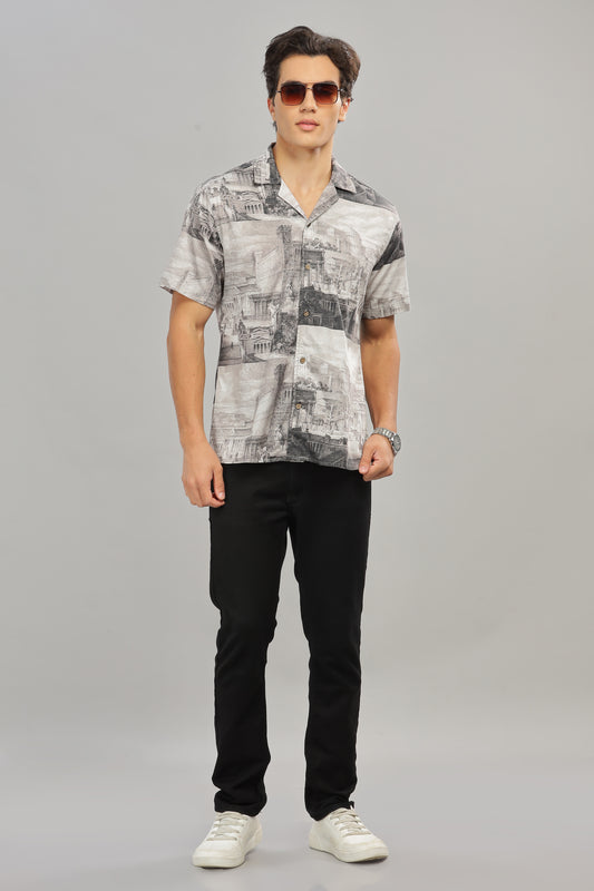 Castle Print Shirt