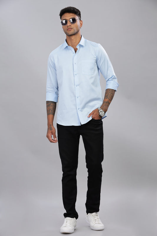 Satin Solid Shirt