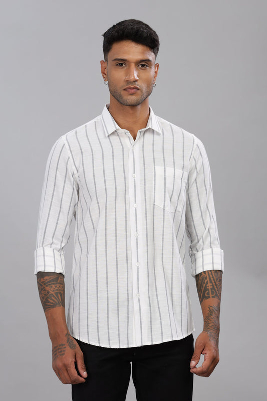 Premium Cotton Stripe Shirt