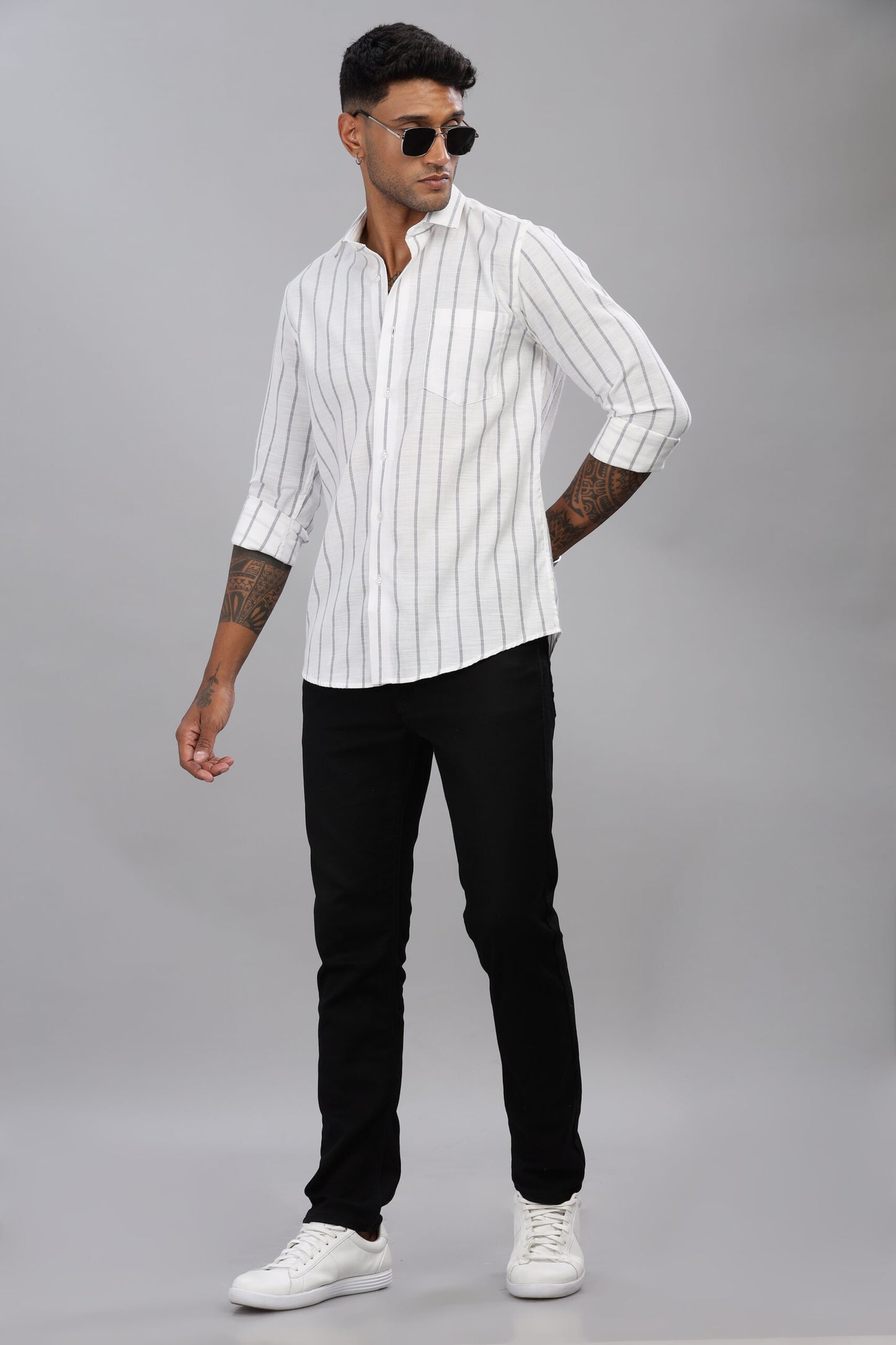 Premium Cotton Stripe Shirt