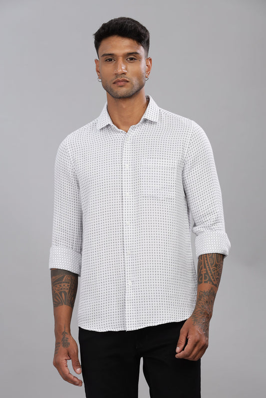 Cotton Check Shirt