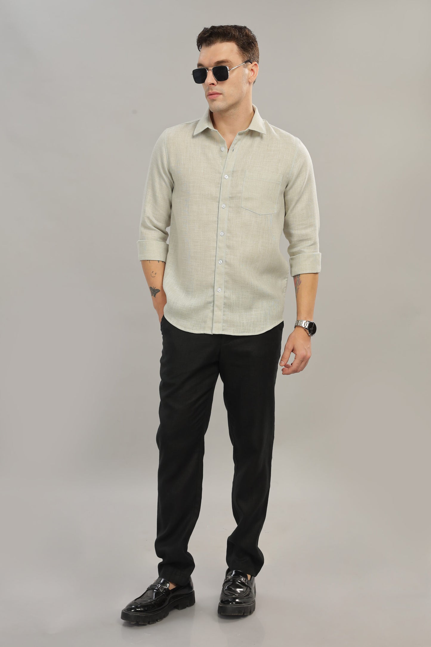 Linen Solid Shirt