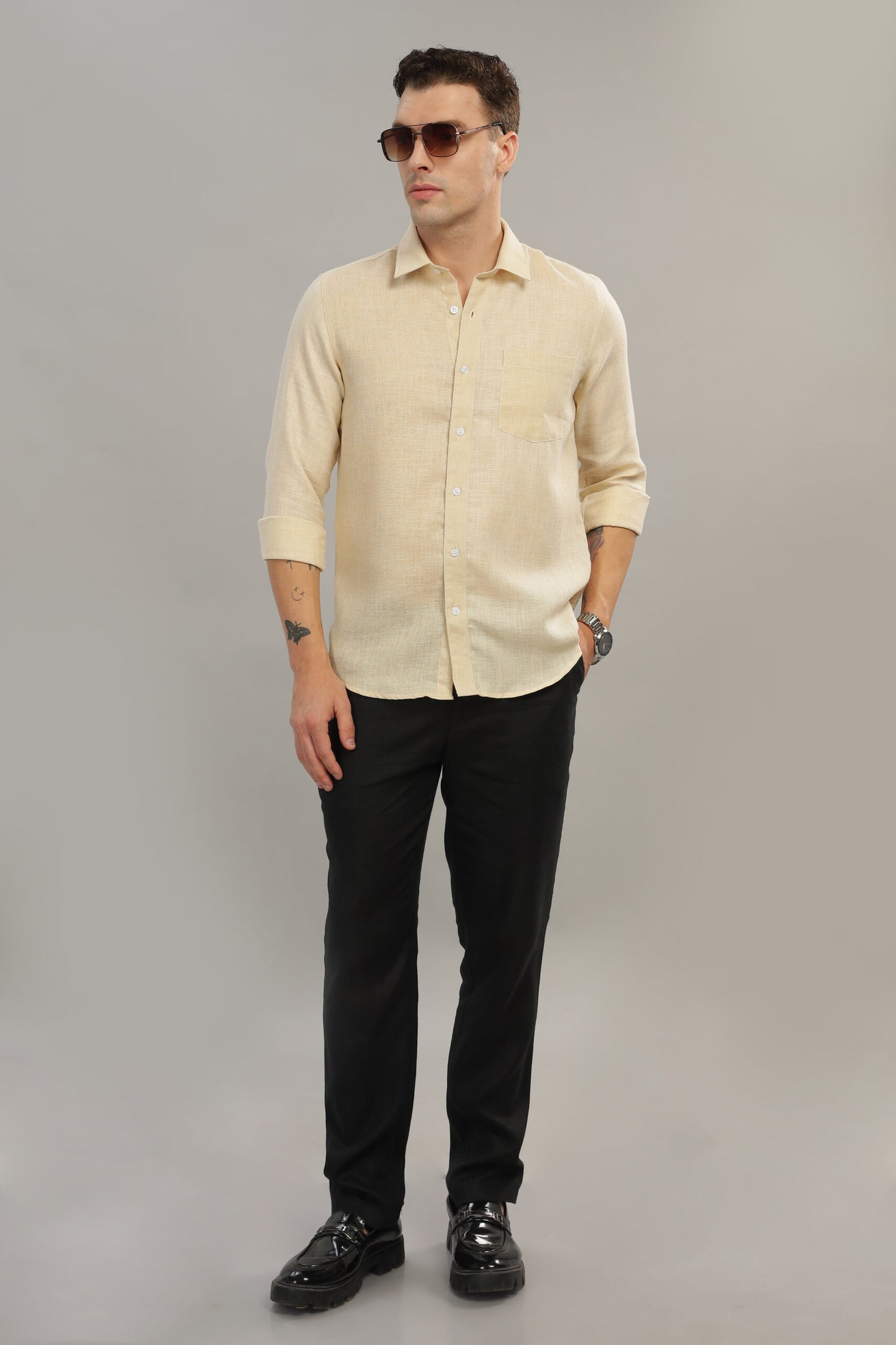 Linen Solid shirt