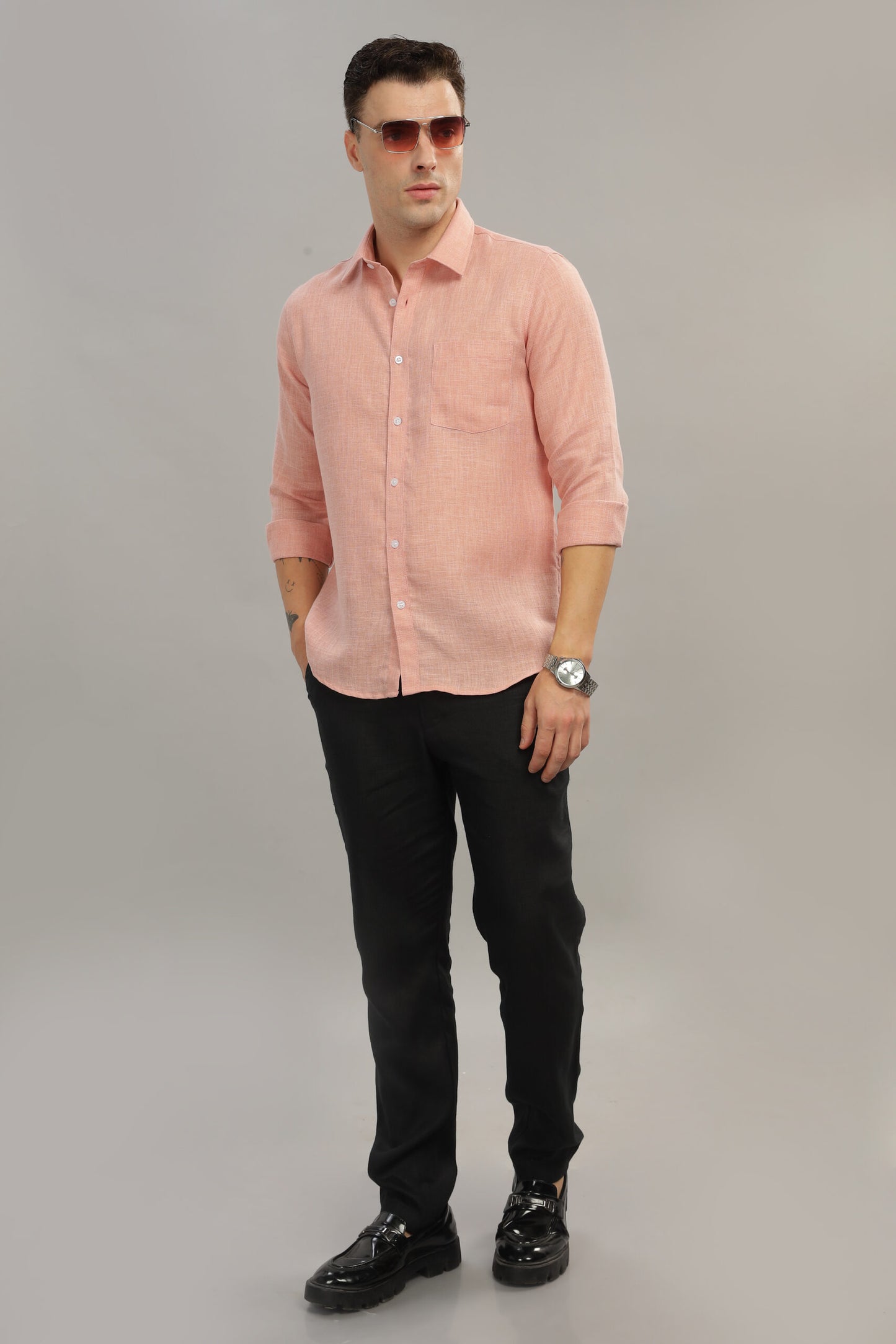 Linen Solid Shirt