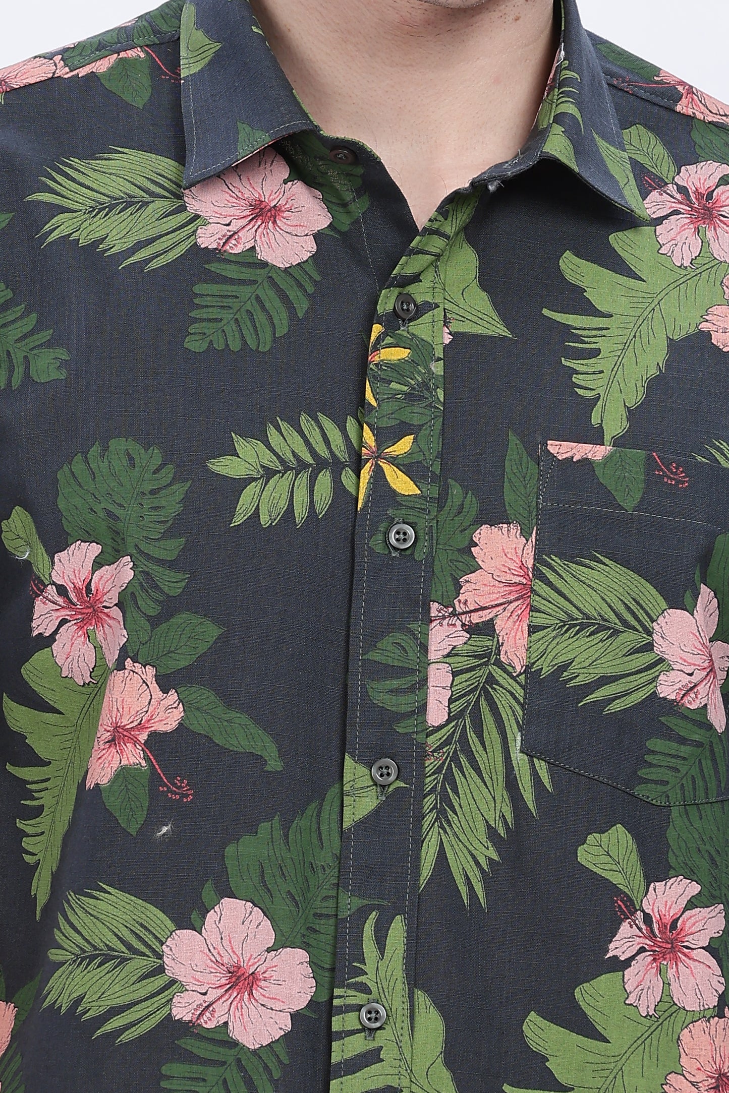 Floral printed shirt