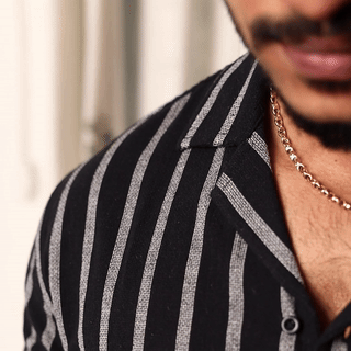 Men Striped Relaxed Fit Shirt