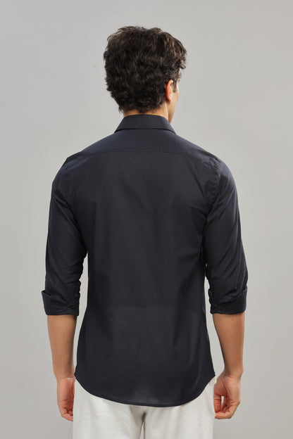 Navy Blue Shirt