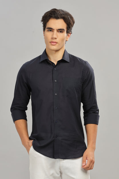 Navy Blue Shirt