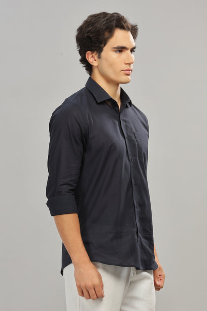 Navy Blue Shirt