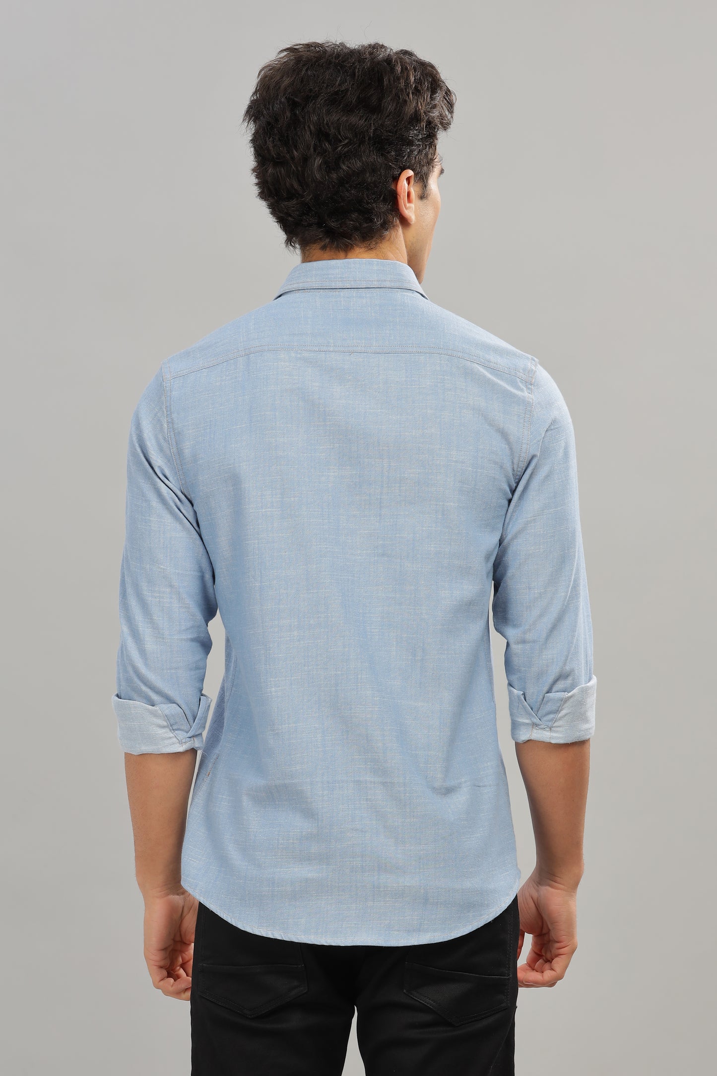 Cotton Denim Shirt