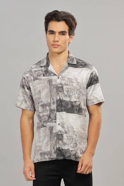 Castle Print Shirt