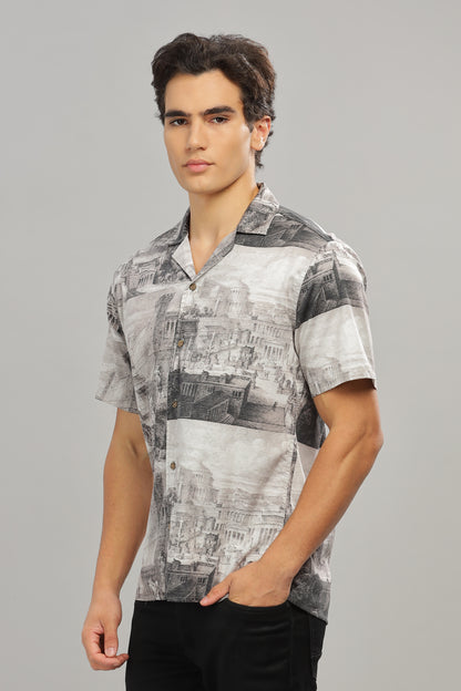Castle Print Shirt