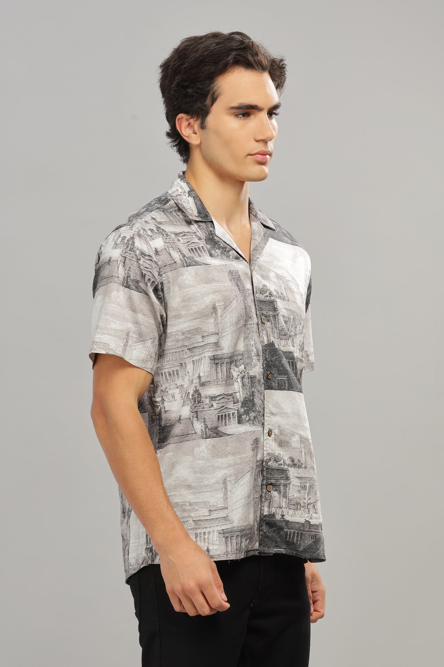 Castle Print Shirt