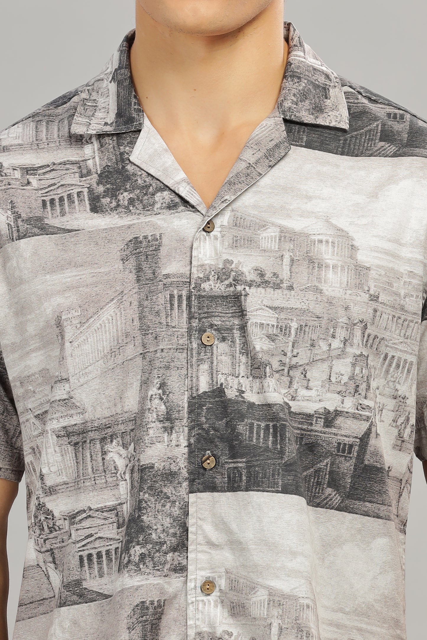 Castle Print Shirt