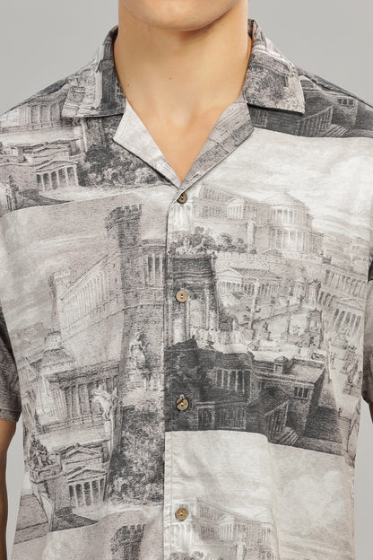 Castle Print Shirt