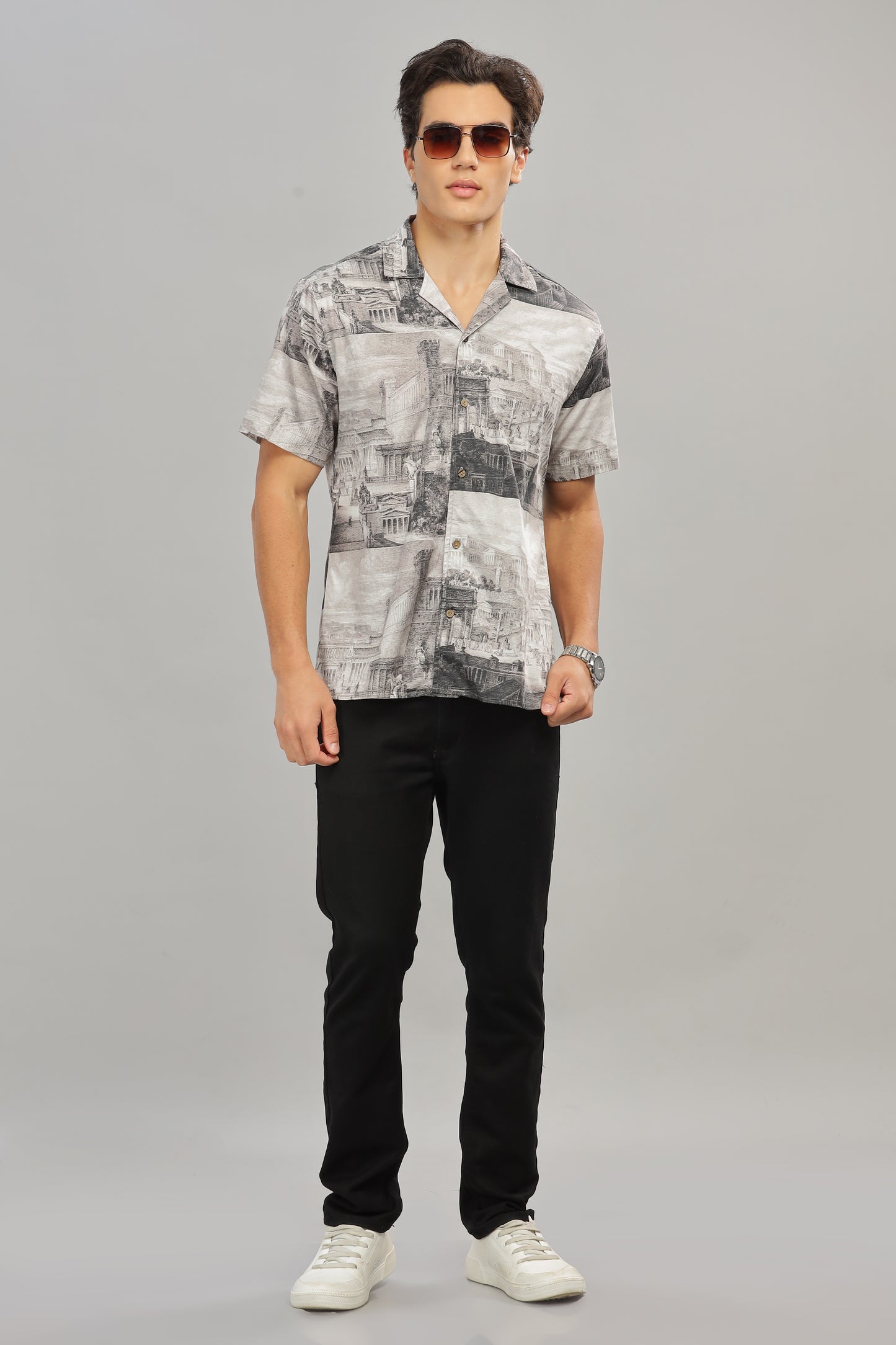Castle Print Shirt
