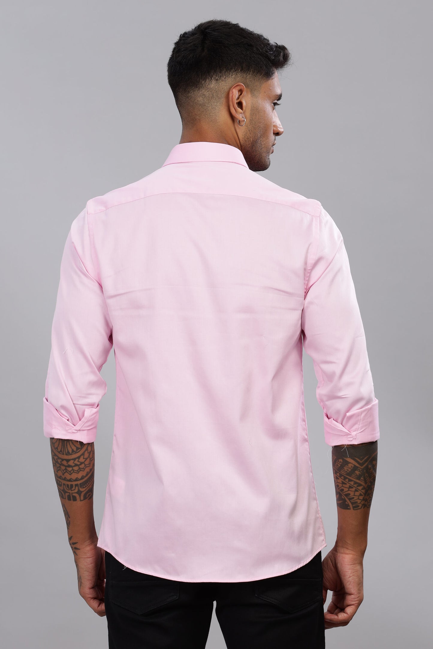 Satin Solid Shirt