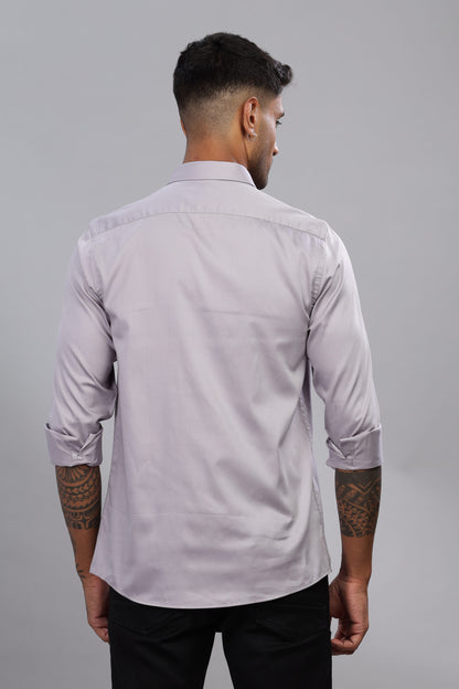 Satin Solid Shirt