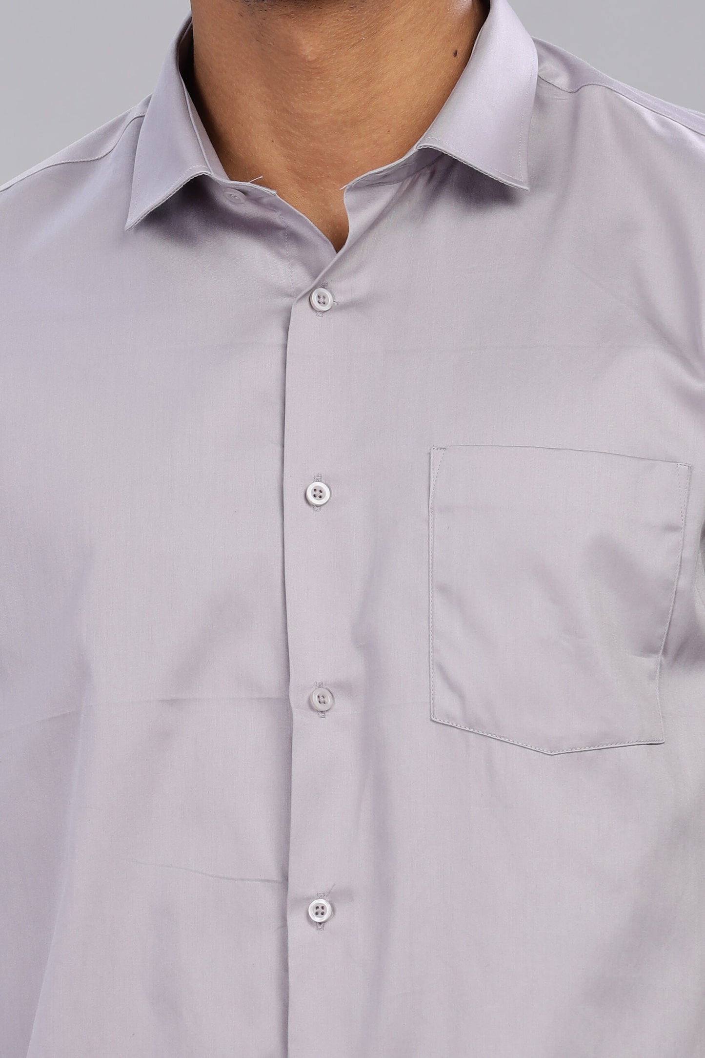Satin Solid Shirt