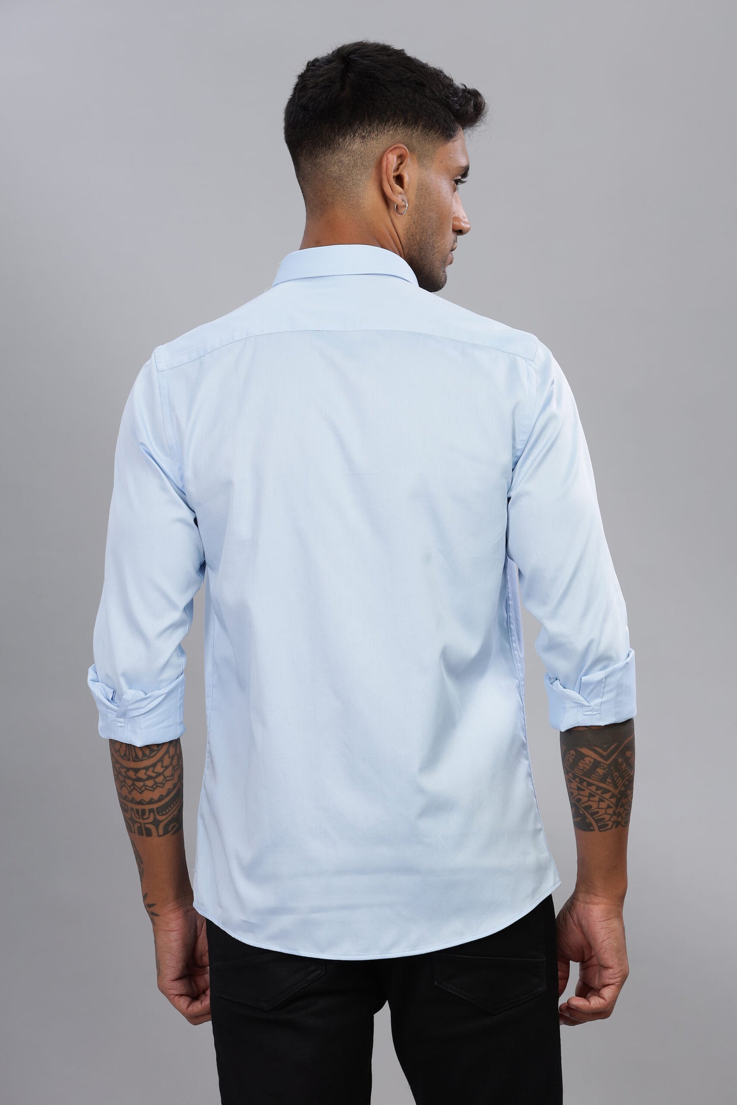 Satin Solid Shirt