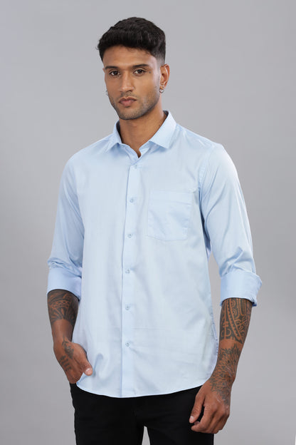 Satin Solid Shirt