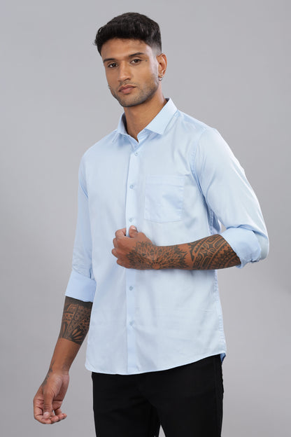 Satin Solid Shirt
