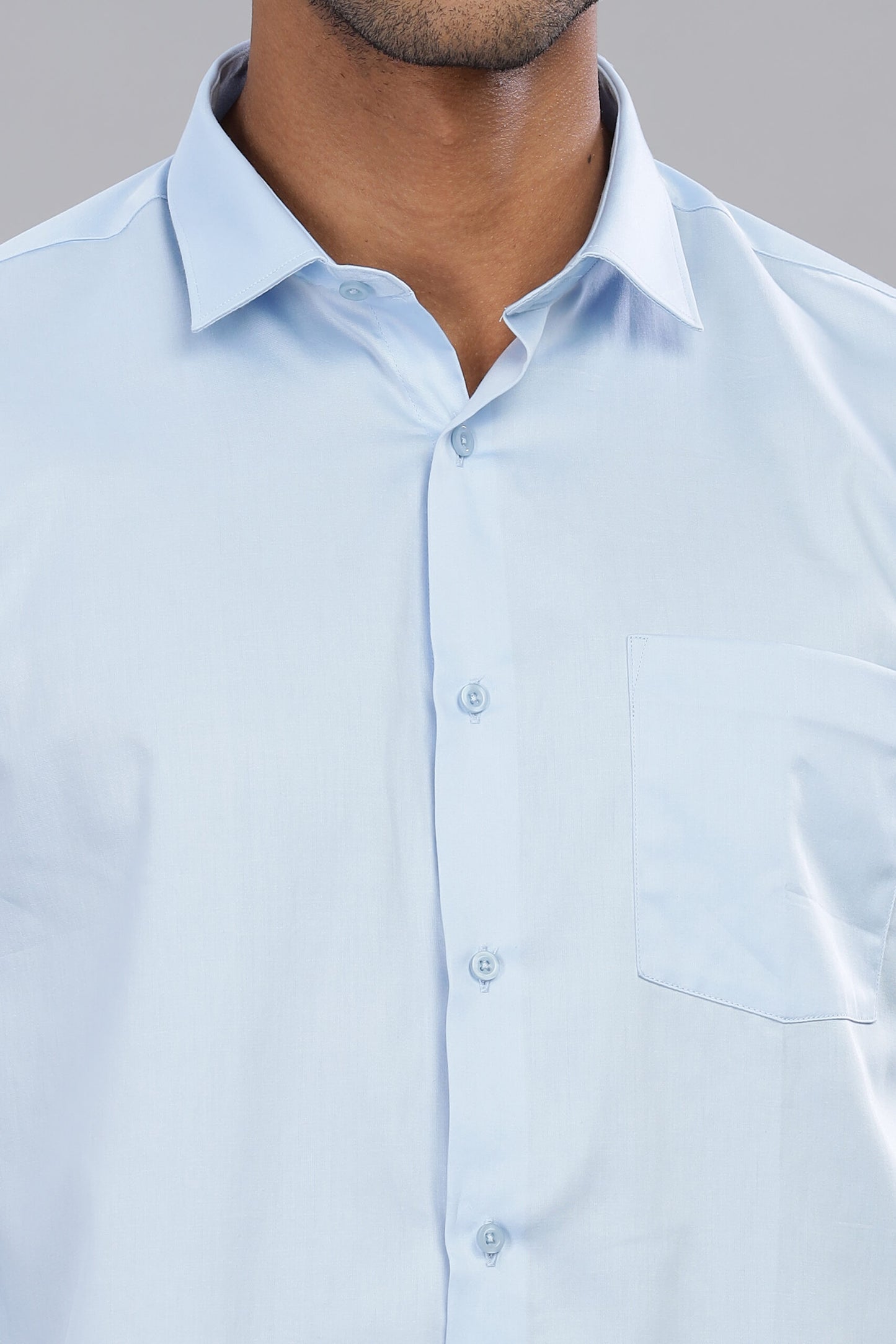 Satin Solid Shirt