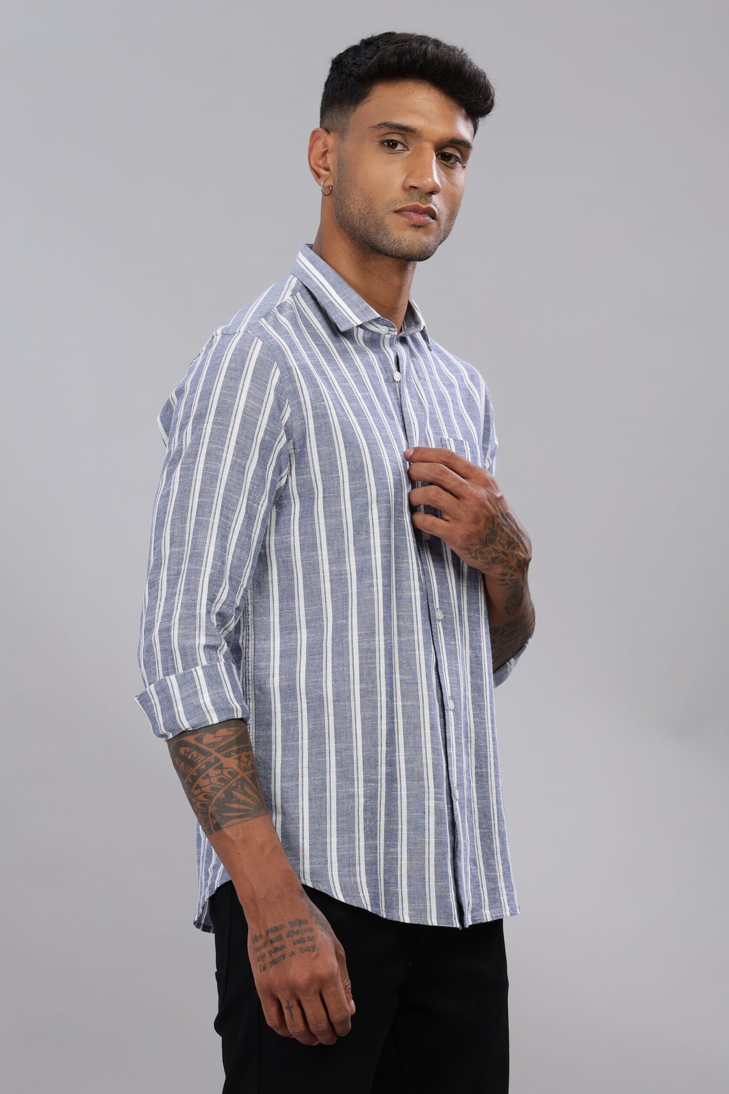 Cotton Stripe Shirt