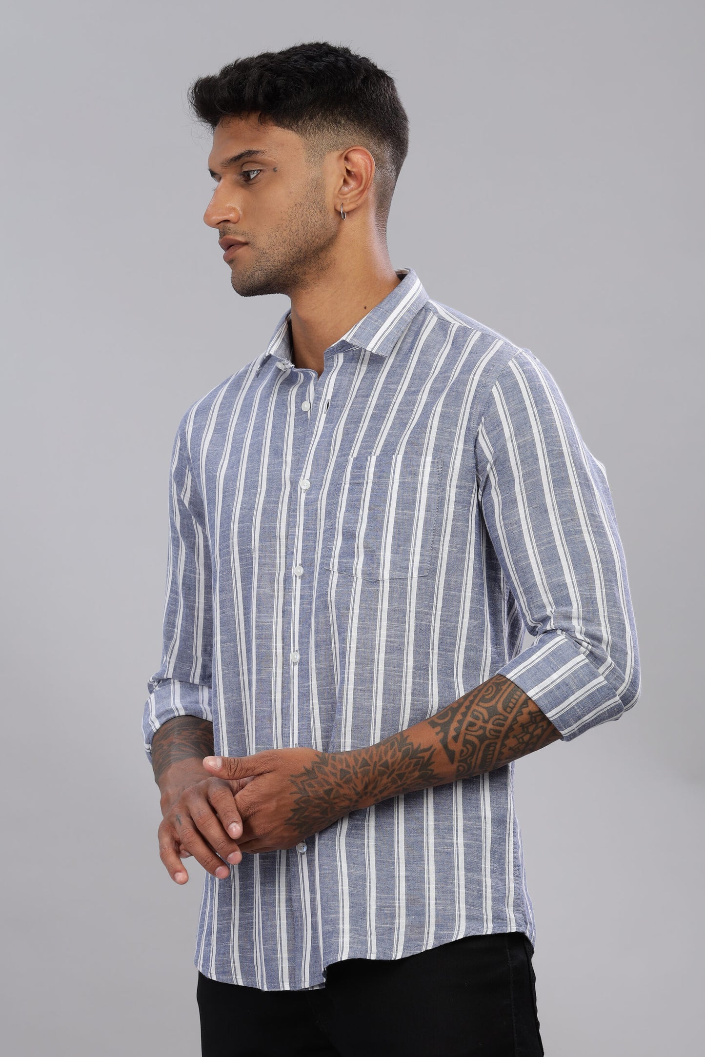 Cotton Stripe Shirt