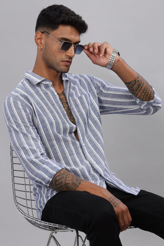 Cotton Stripe Shirt