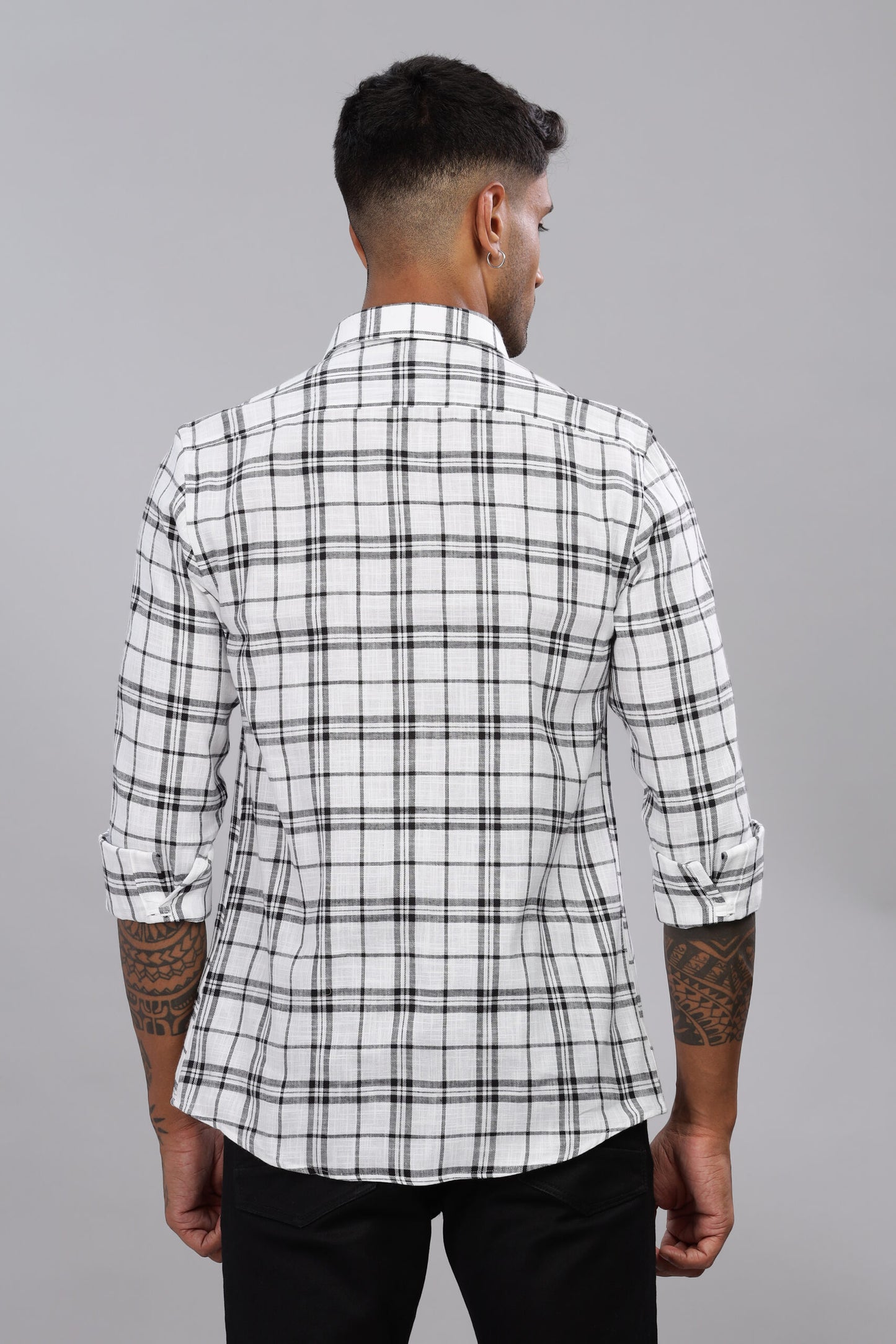 Premium Cotton Check Shirt