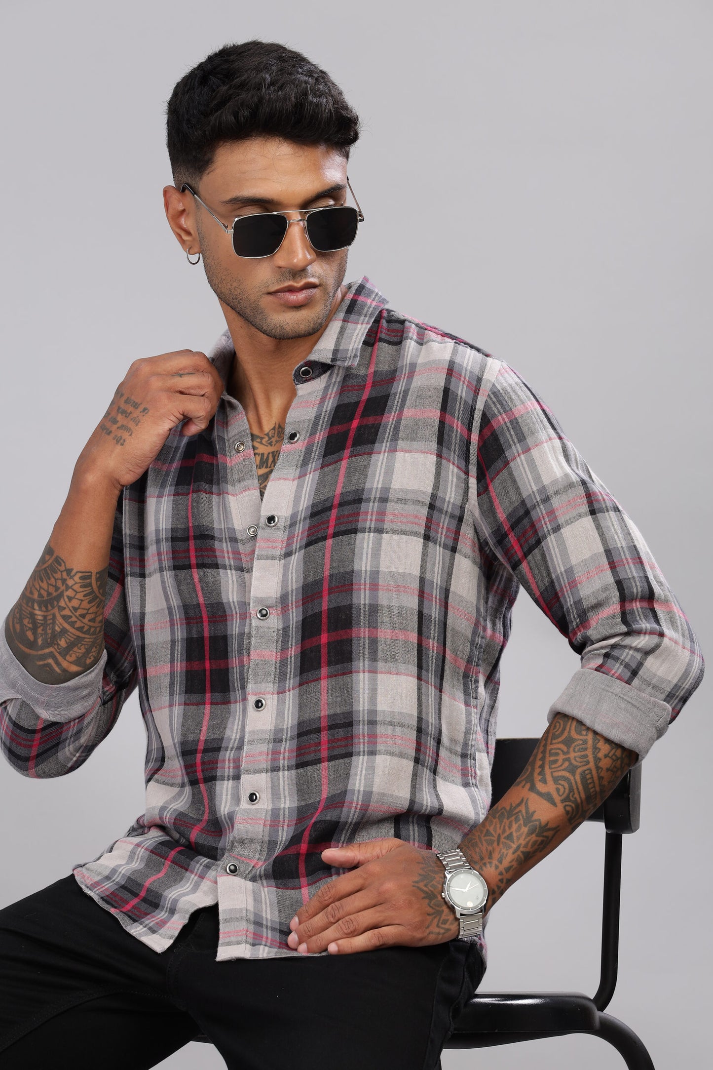 Premium Cotton Reversible Shirt