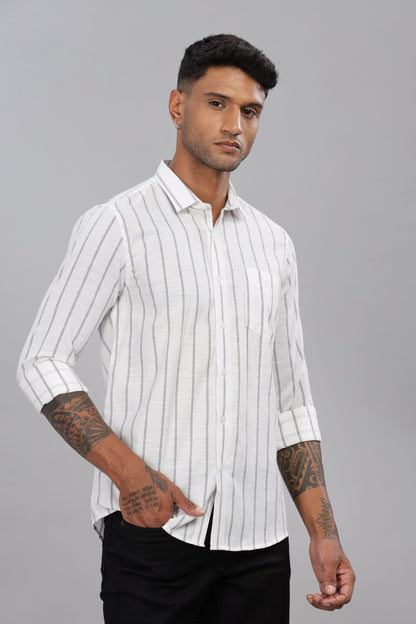 Premium Cotton Stripe Shirt