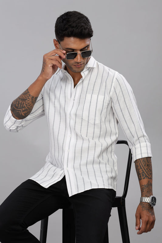 Premium Cotton Stripe Shirt
