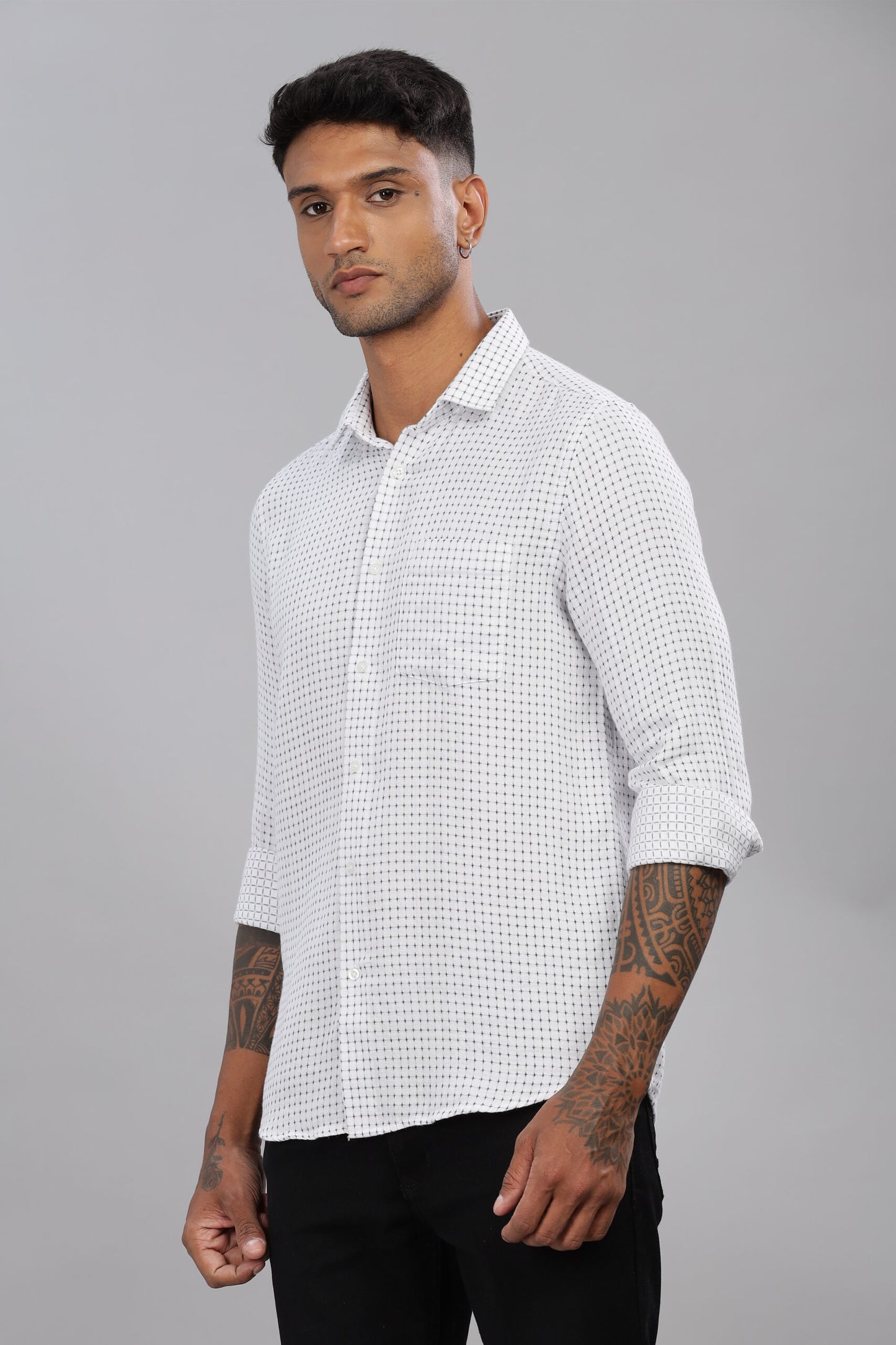 Cotton Check Shirt