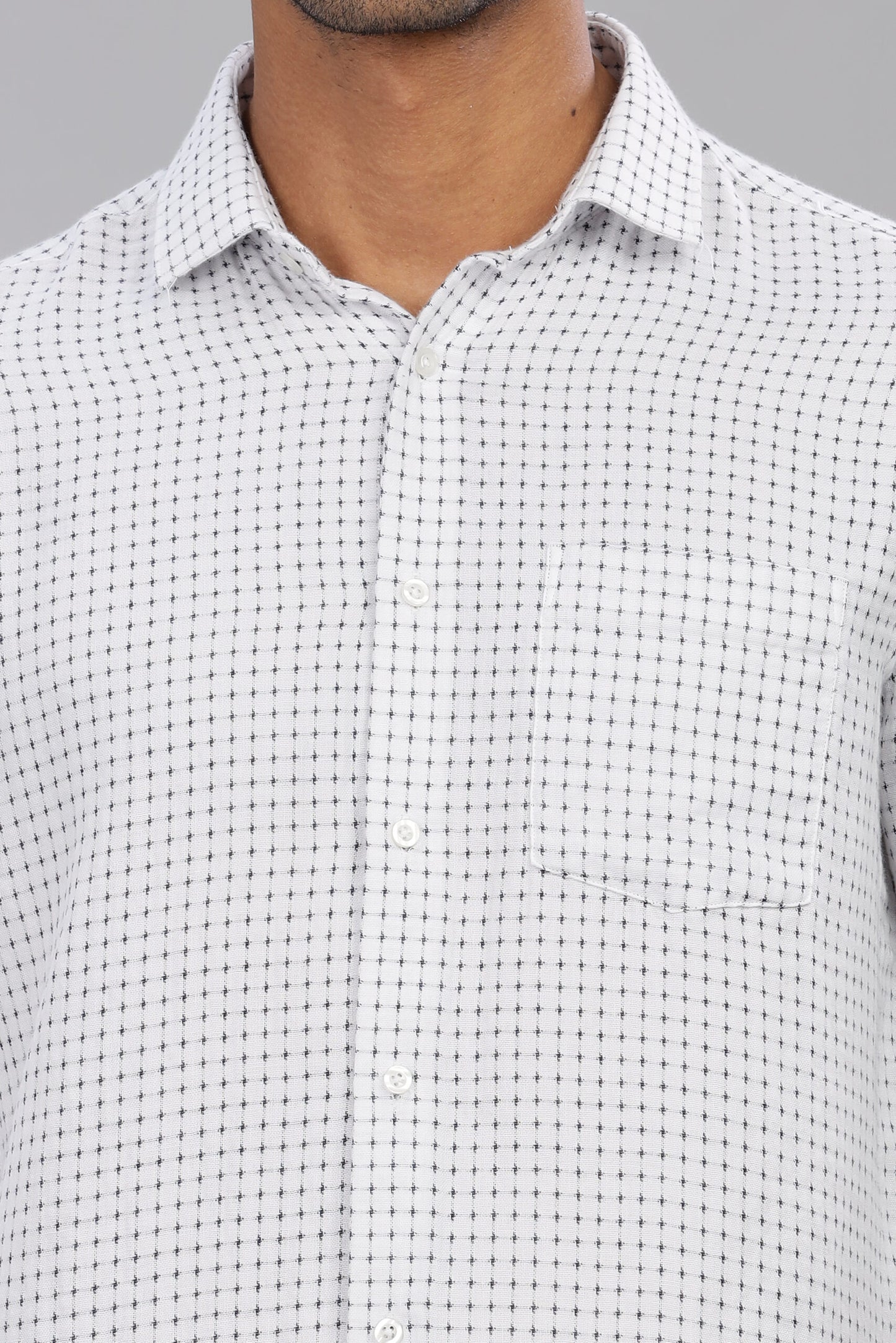 Cotton Check Shirt
