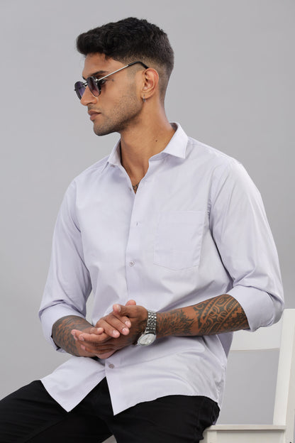 Satin Solid Shirt