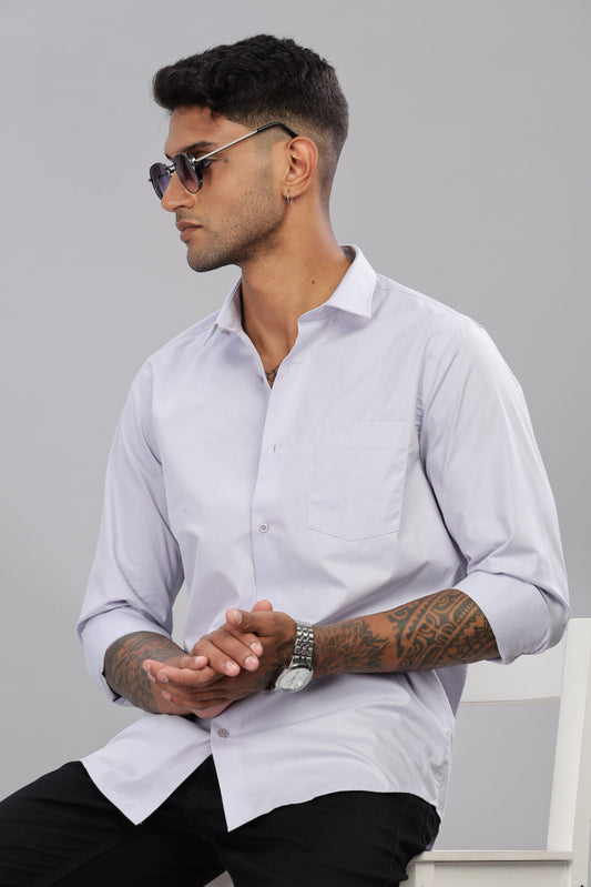 Satin Solid Shirt