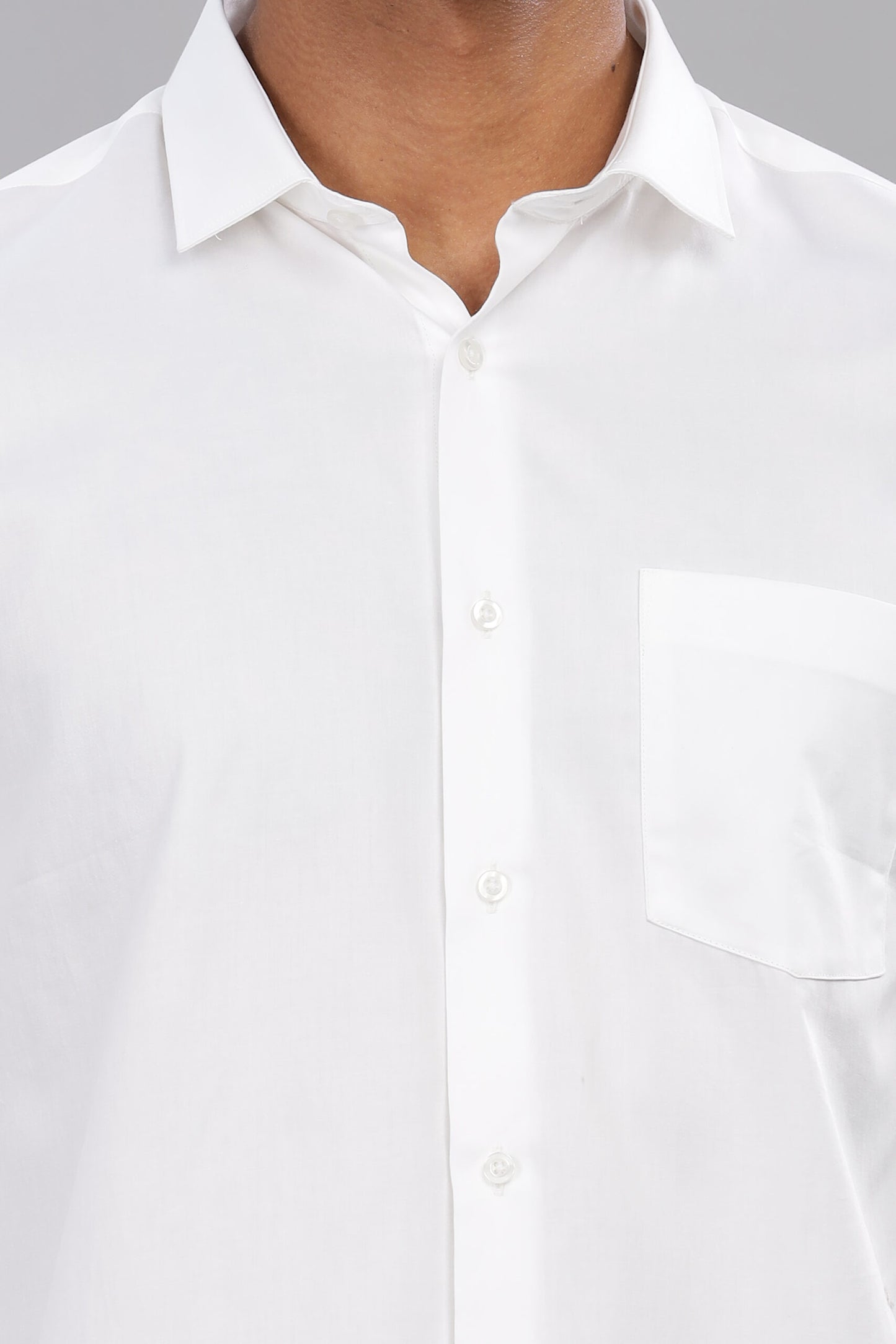 Satin Solid Shirt