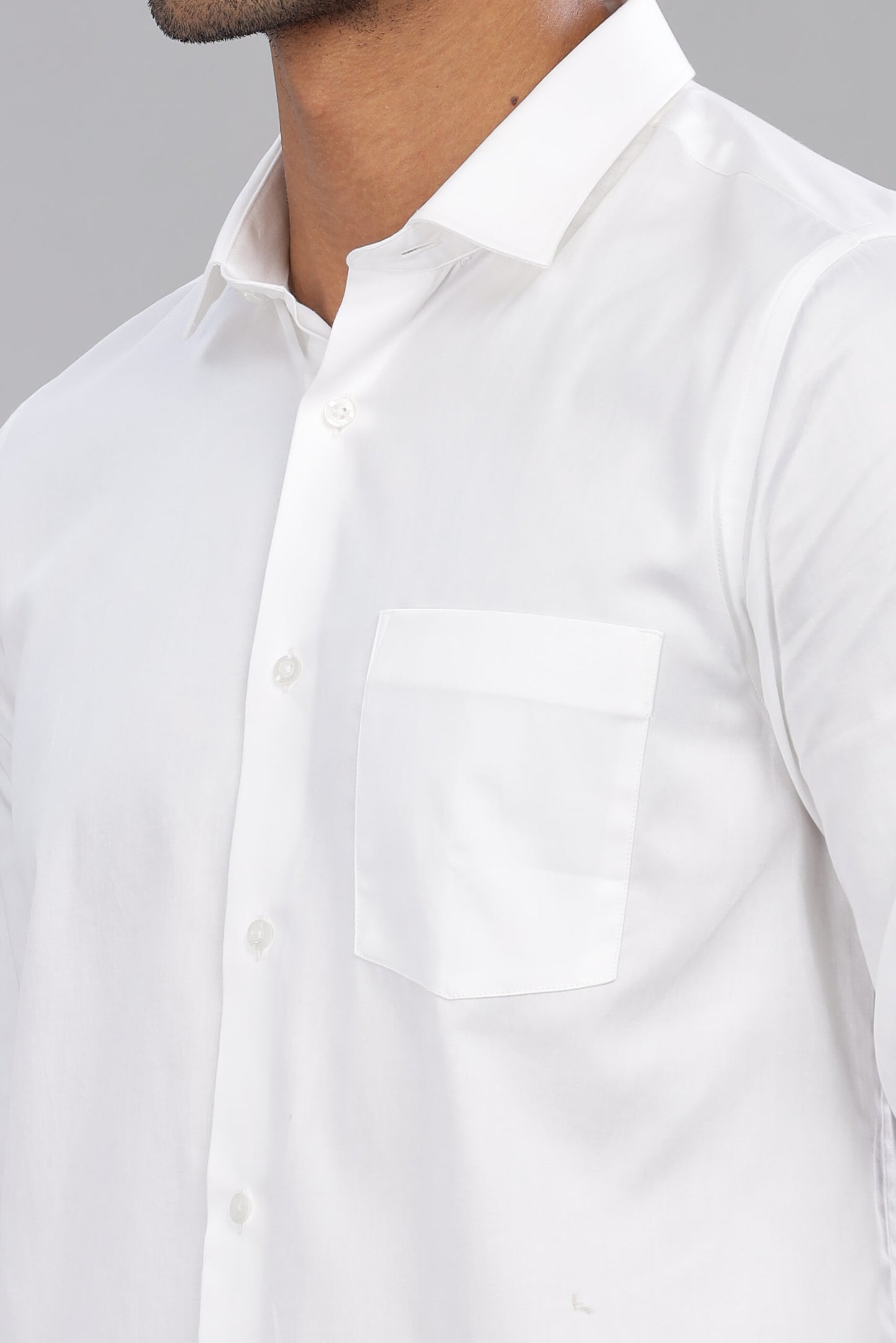 Satin Solid Shirt
