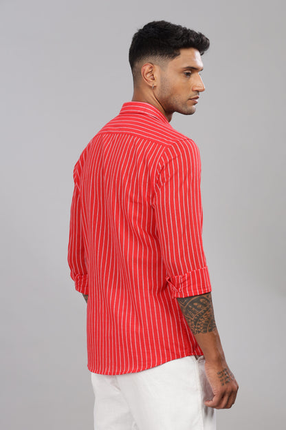 Premium Cotton Stripe Shirt