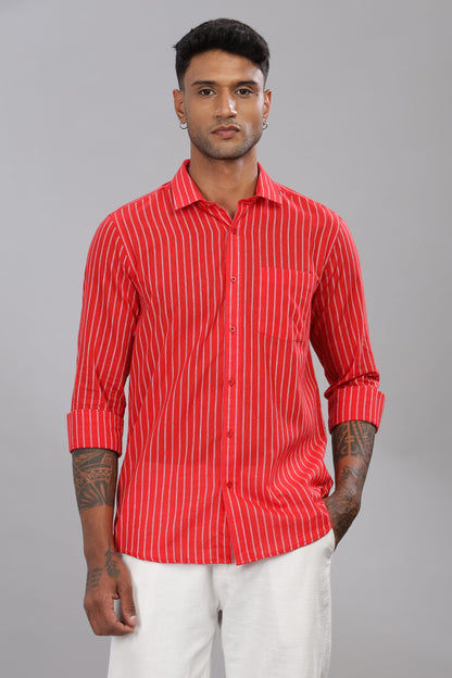 Premium Cotton Stripe Shirt