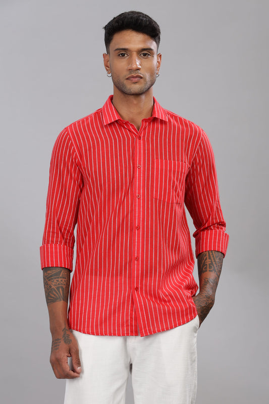 Premium Cotton Stripe Shirt