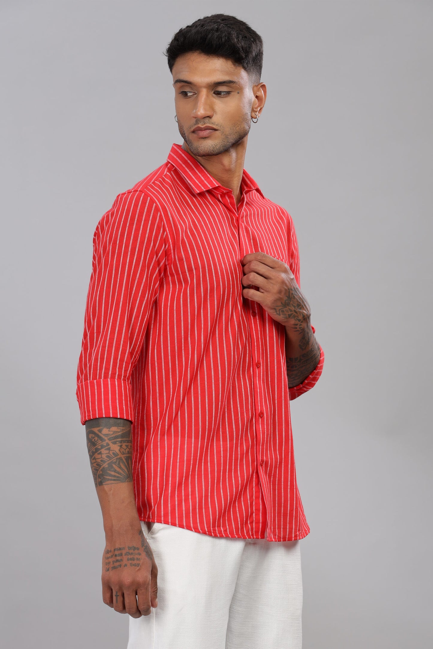 Premium Cotton Stripe Shirt