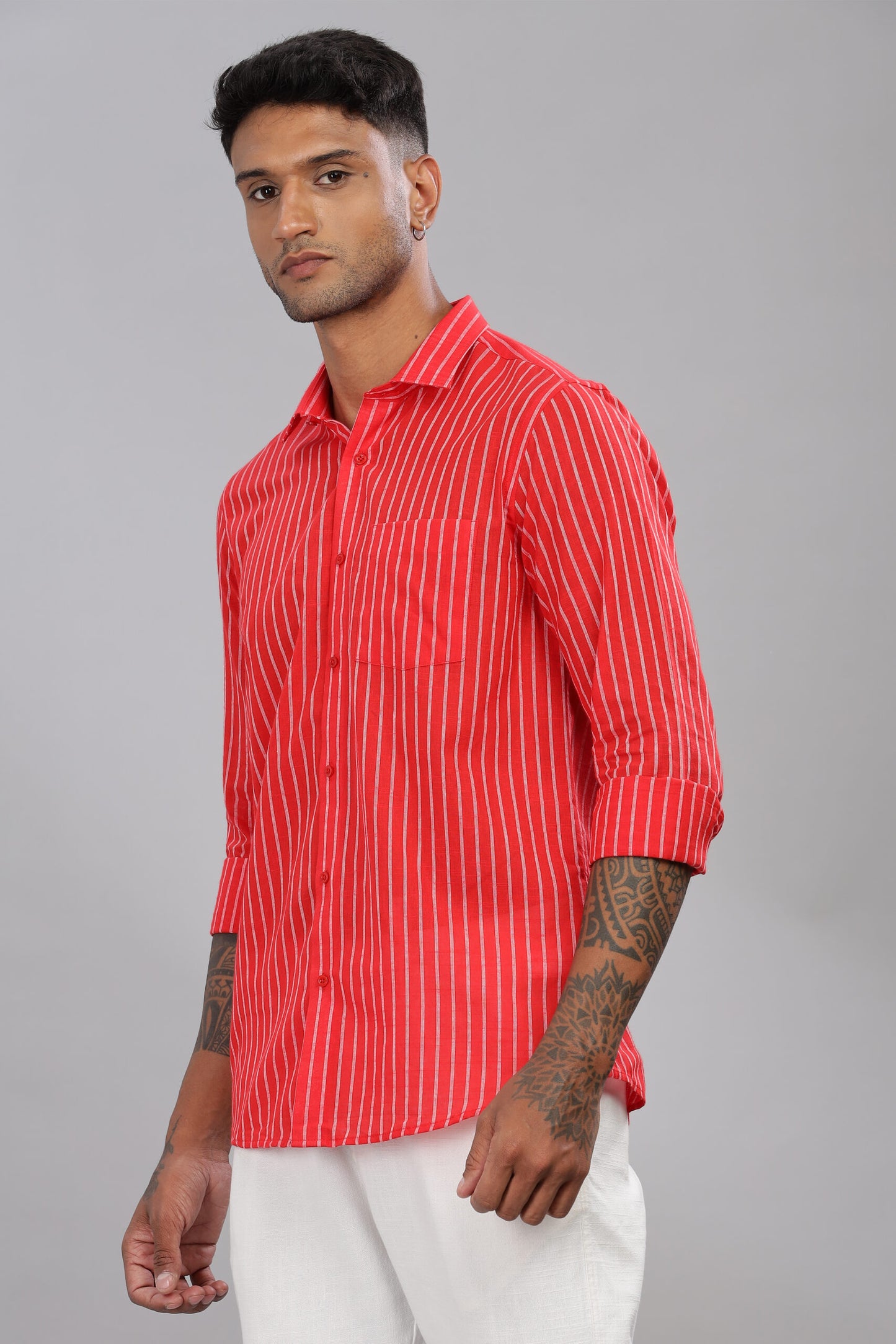 Premium Cotton Stripe Shirt