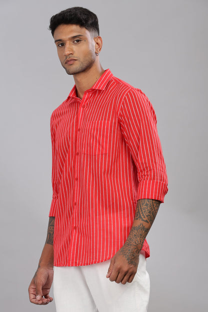 Premium Cotton Stripe Shirt