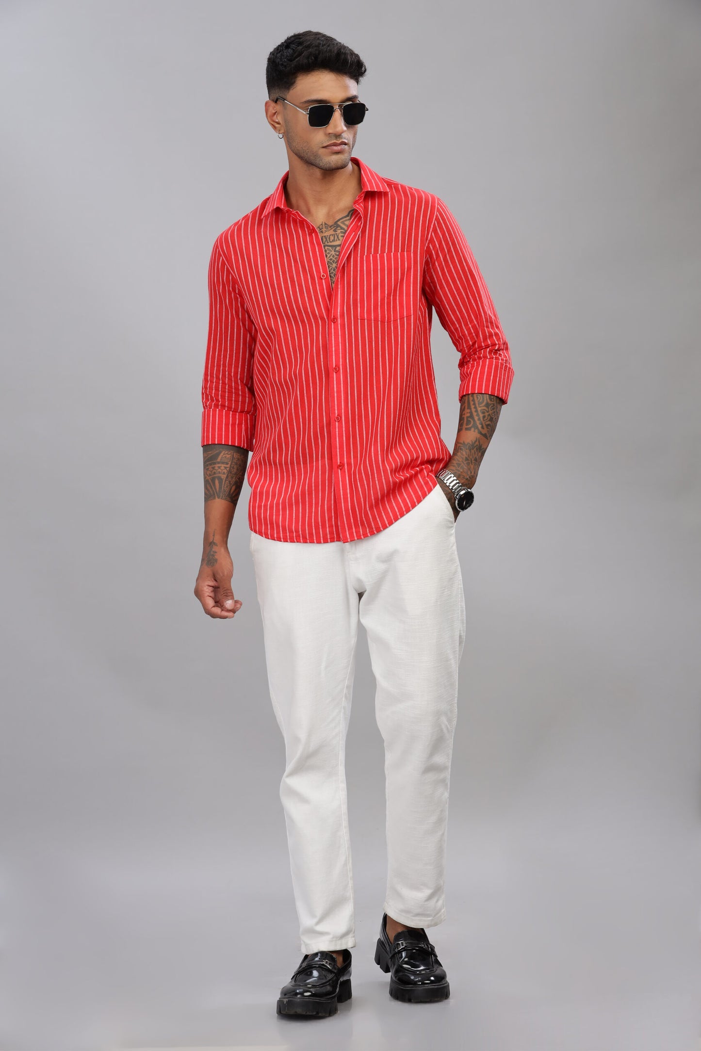 Premium Cotton Stripe Shirt