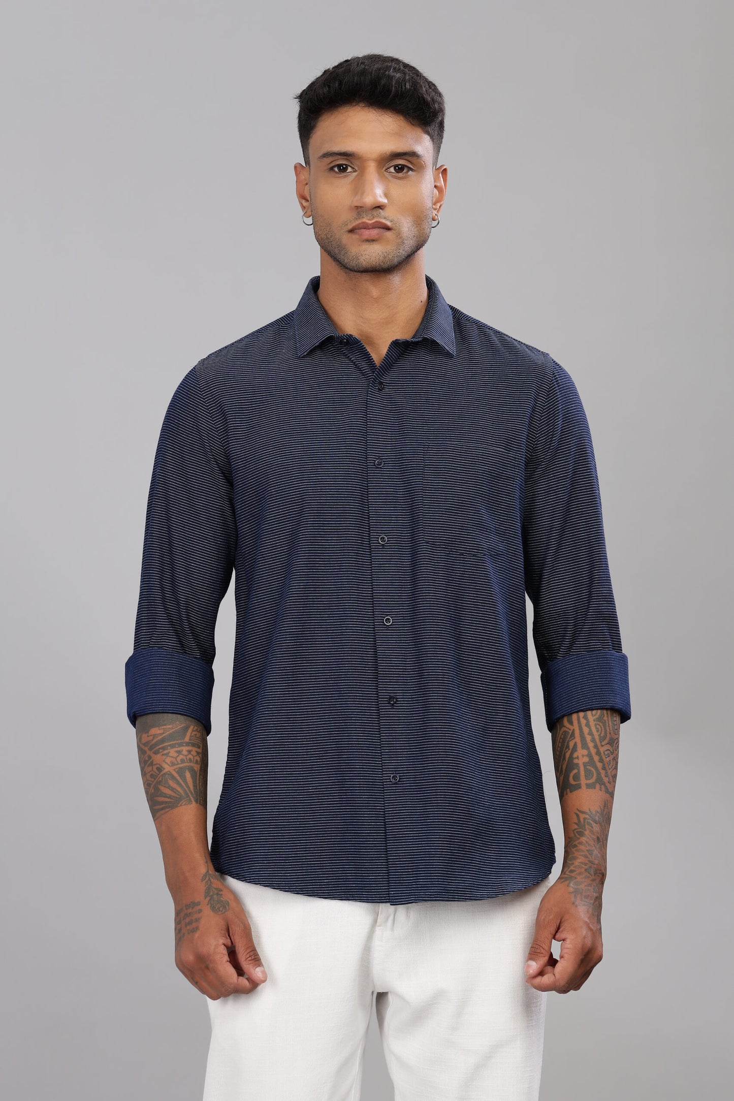Cotton Stripe Shirt