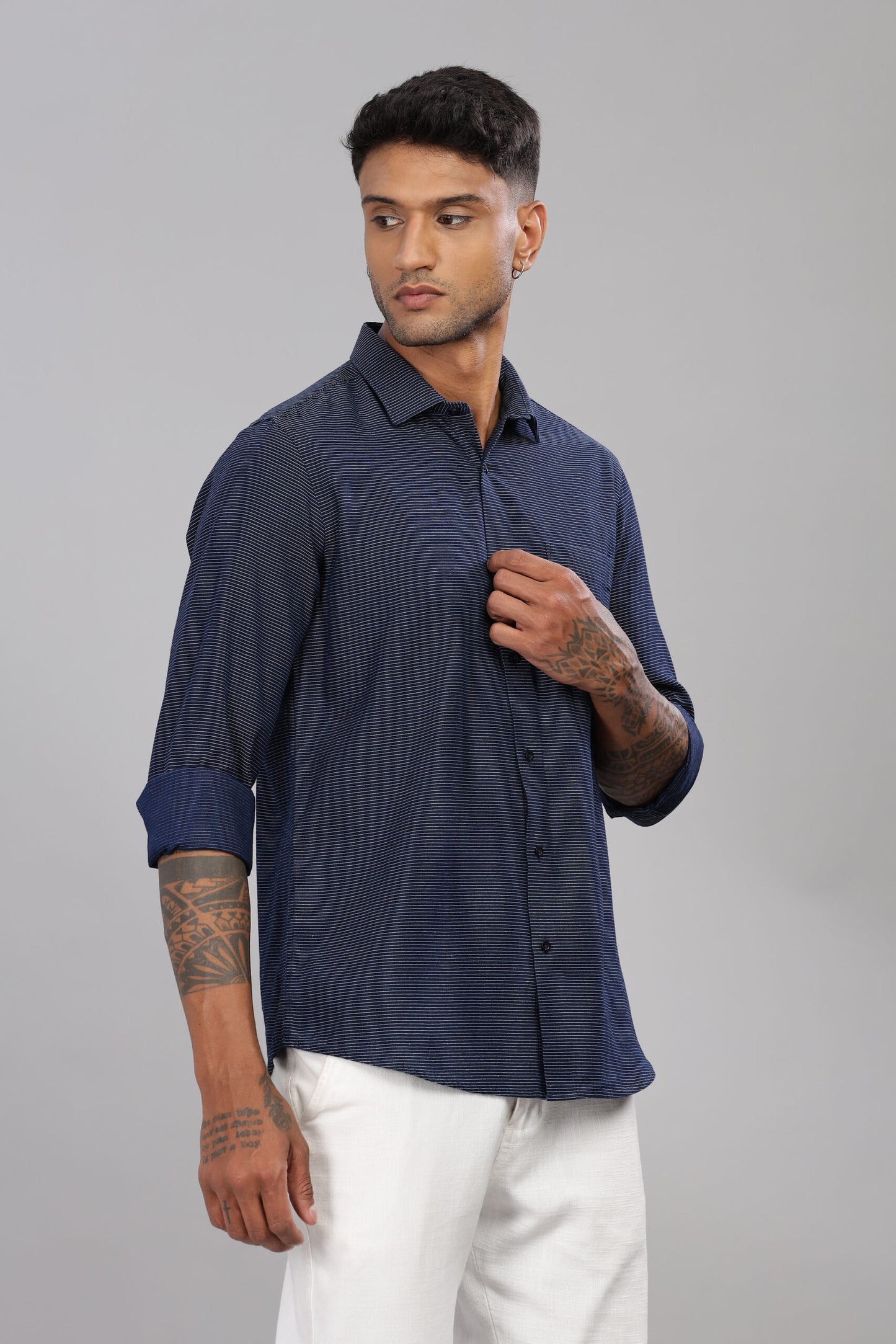 Cotton Stripe Shirt