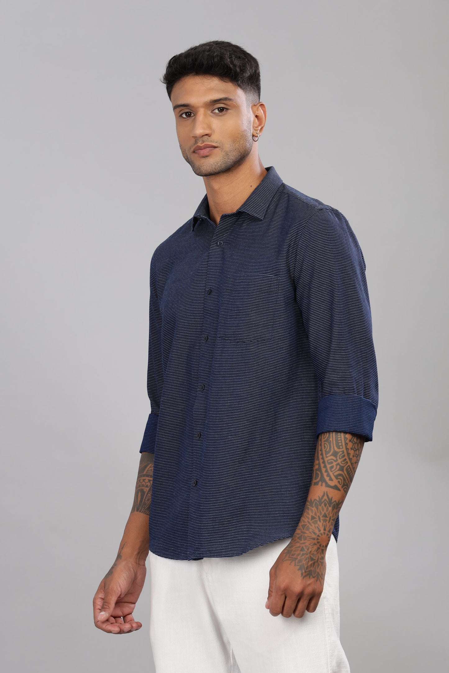 Cotton Stripe Shirt